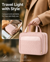 Large Travel Cosmetic Bag with Waterproof Hanging Hook