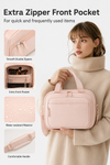 Large Travel Cosmetic Bag with Waterproof Hanging Hook