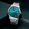 Turquoise Dial Men Watch